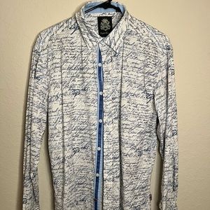 2 long sleeve boys Medium shirts